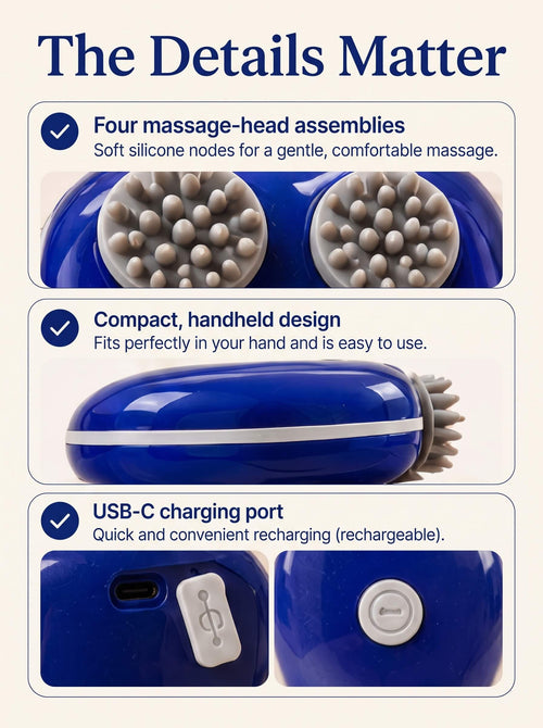 Velnora Body & Scalp Massager