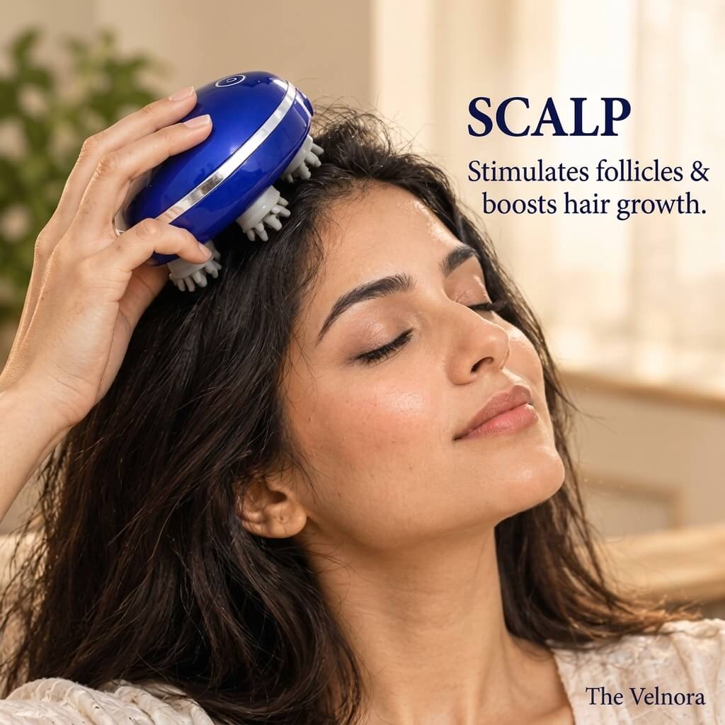 Scalp applicator used for precise application